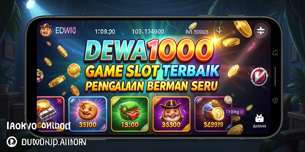 Gameplay seru DEWA1000 dengan mesin slot beragam.