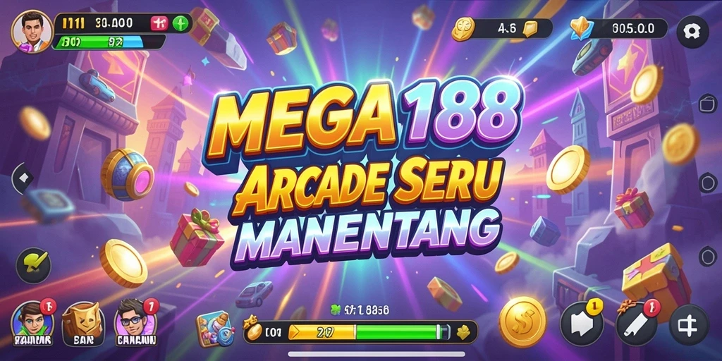 Tampilan gameplay MEGA188 yang seru dan penuh tantangan.
