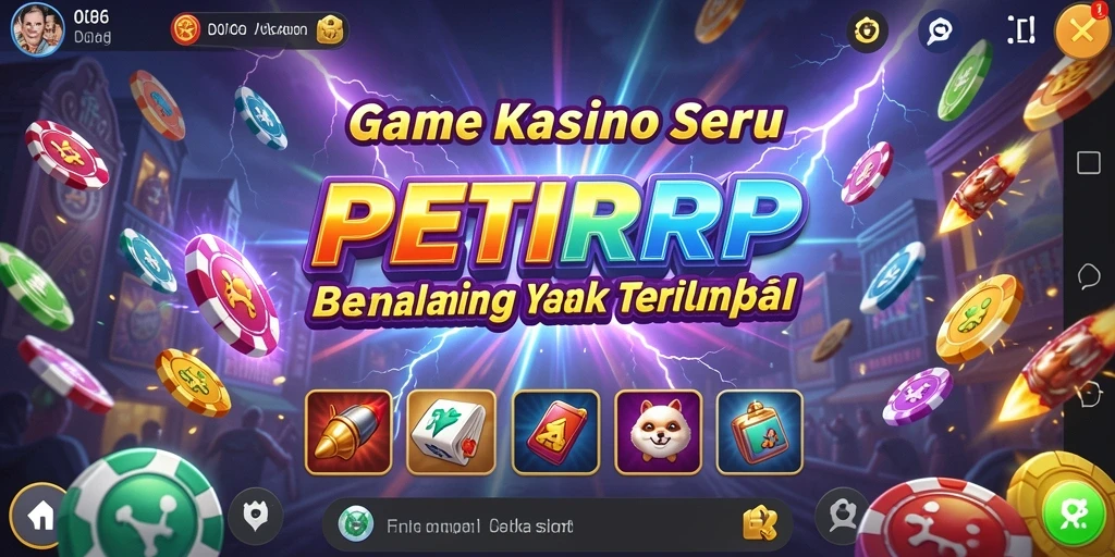 Tampilan interaktif gameplay PETIRRP yang menawan dan mengasyikkan.