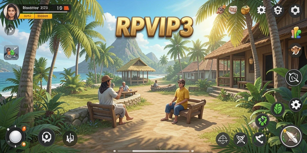 Tampilan gameplay seru dan menarik di RPVIP3.
